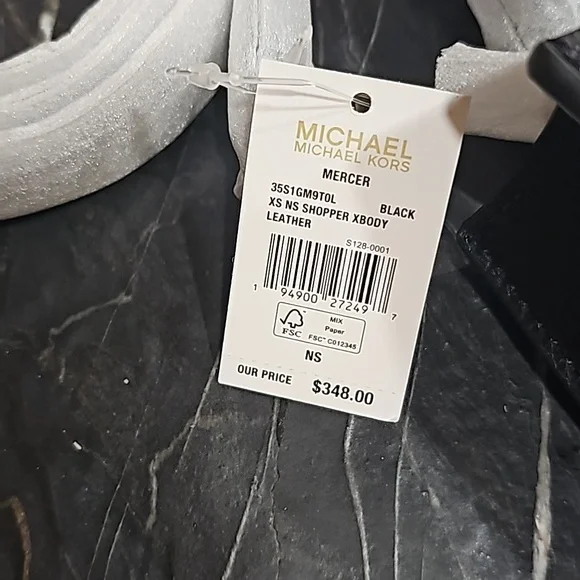 Michael Kors crossbody bag, black, NWT - Picture 3 of 6